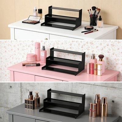 Stufenhafter Acrylständer für Kosmetik Schmuck und Organisation Zuhause Büro