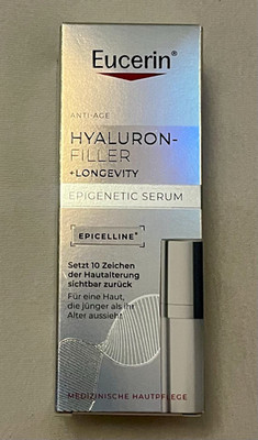 Eucerin Hyaluron-Filler + Longevity Serum Anti-Age Hyaluronsäure LSF30