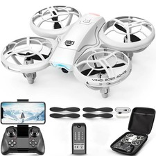 Mini Drone with 4K HD Camera WiFi Video Drones Height Keep RC Helicopter Toy