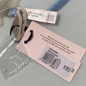 Agent Provocateur Lindie Baby Blue Garter NWT