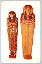 Ancient Egyptian Coffins Lady Tinto Field Museum CHICAGO 1945