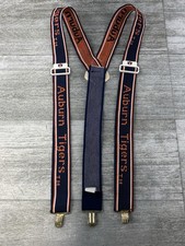 VTG Auburn Tigers War Eagle Cuddles USA Made Suspenders Braces Y-Back Clip Down