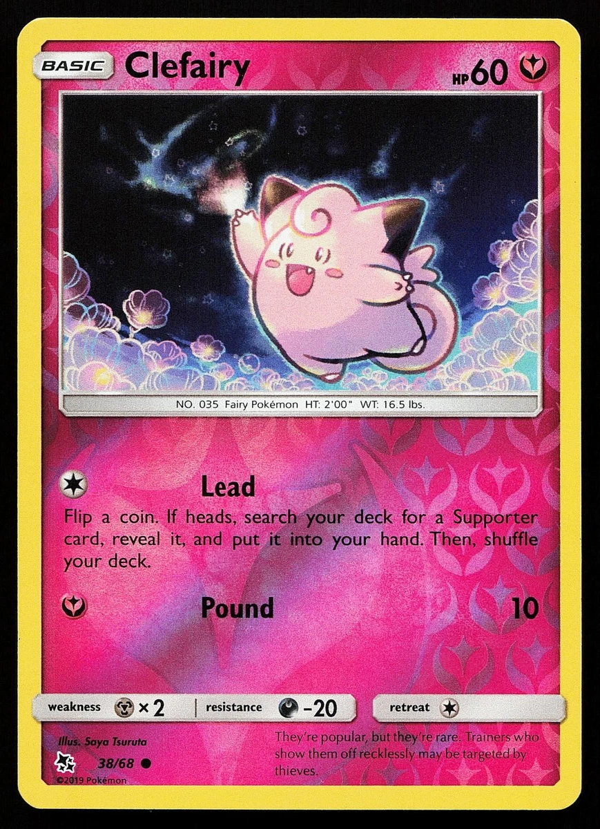 Fairy Pokémon TCG Nintendo Individual Collectible Card Game Cards