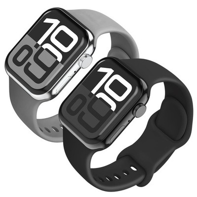 Vena 2x For Apple Watch Ultra 2 Band 49mm Ultra 3 Band Silicone Strap 45mm 44mm