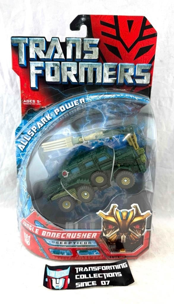 Transformers 2007 Movie Deluxe Class Jungle Bonecrusher MOSC