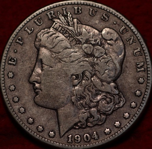 1904-S San Francisco Mint Silver Morgan Dollar