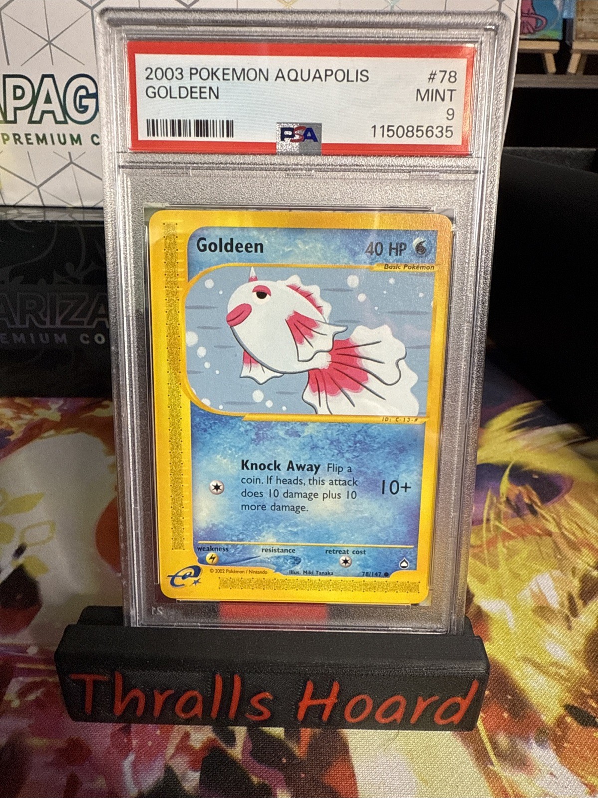 Psa 9 Goldeen 78/147 Aquapolis