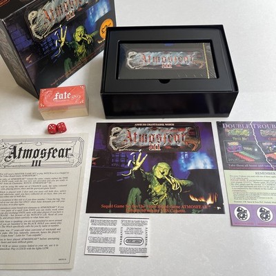 Vintage ATMOSFEAR 3 lII Erweiterung VHS Brettspiel Karten Fortsetzung versiegelt innen