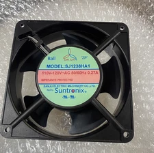 SJ1238HA1 110V-120VAC 120*120*38MM 0.27A aluminum frame AC fan 2pin