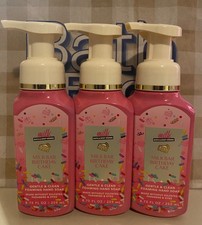 bath and body works set of 3 NEW Milk Bar Birthday Cake foaming hand soap
