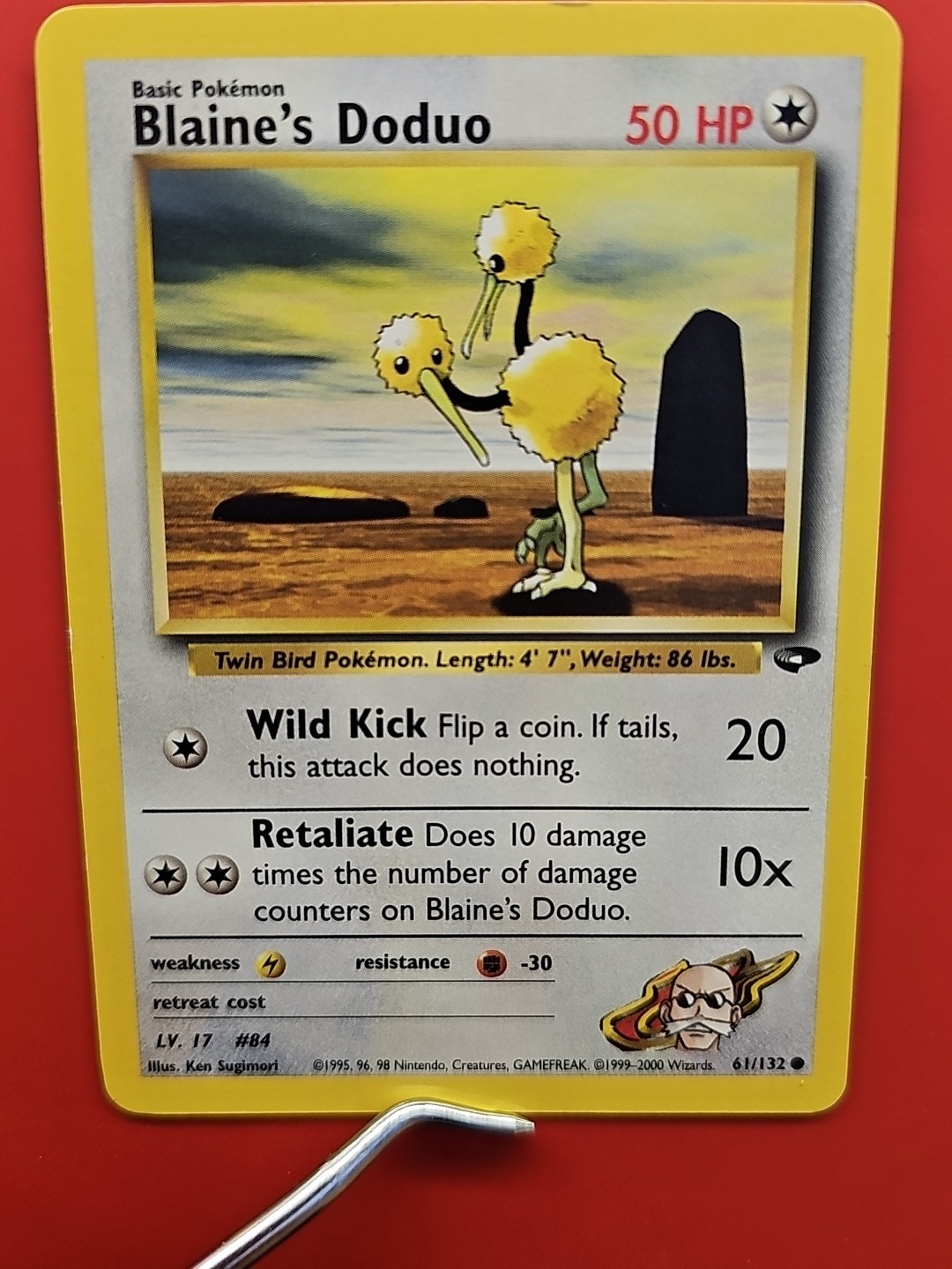 Pokémon TCG Blaine's Doduo Gym Challenge Common Card 61/132