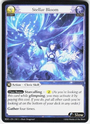 Stellar Bloom 318 Radiant Origins Grand Archive