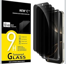 3 Pack Privacy for iPhone 17, 17 Pro, iPhone 16 Pro Screen Protector 6.3...