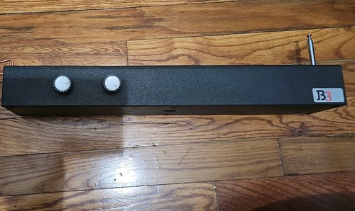BURNS B3 DELUXE THEREMIN - Longer Case - Newest Model - Loop and Rod Antennas