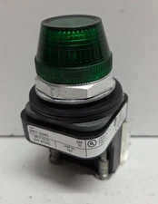 NEW NO BOX! ALLEN-BRADLEY 24V GREEN PILOT LIGHT 800T-Q24G