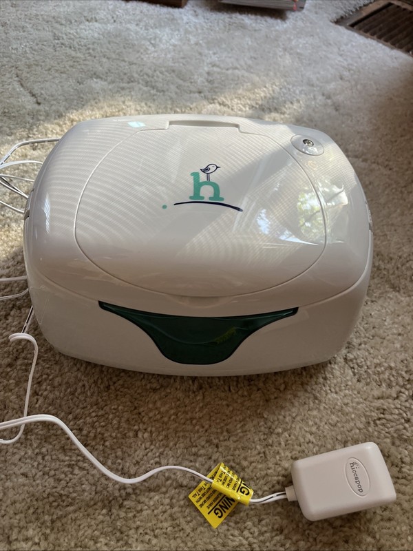 hiccapop Ultra Wipe Warmer and Baby Wet Wipes Dispenser. Model #HP-WWCL