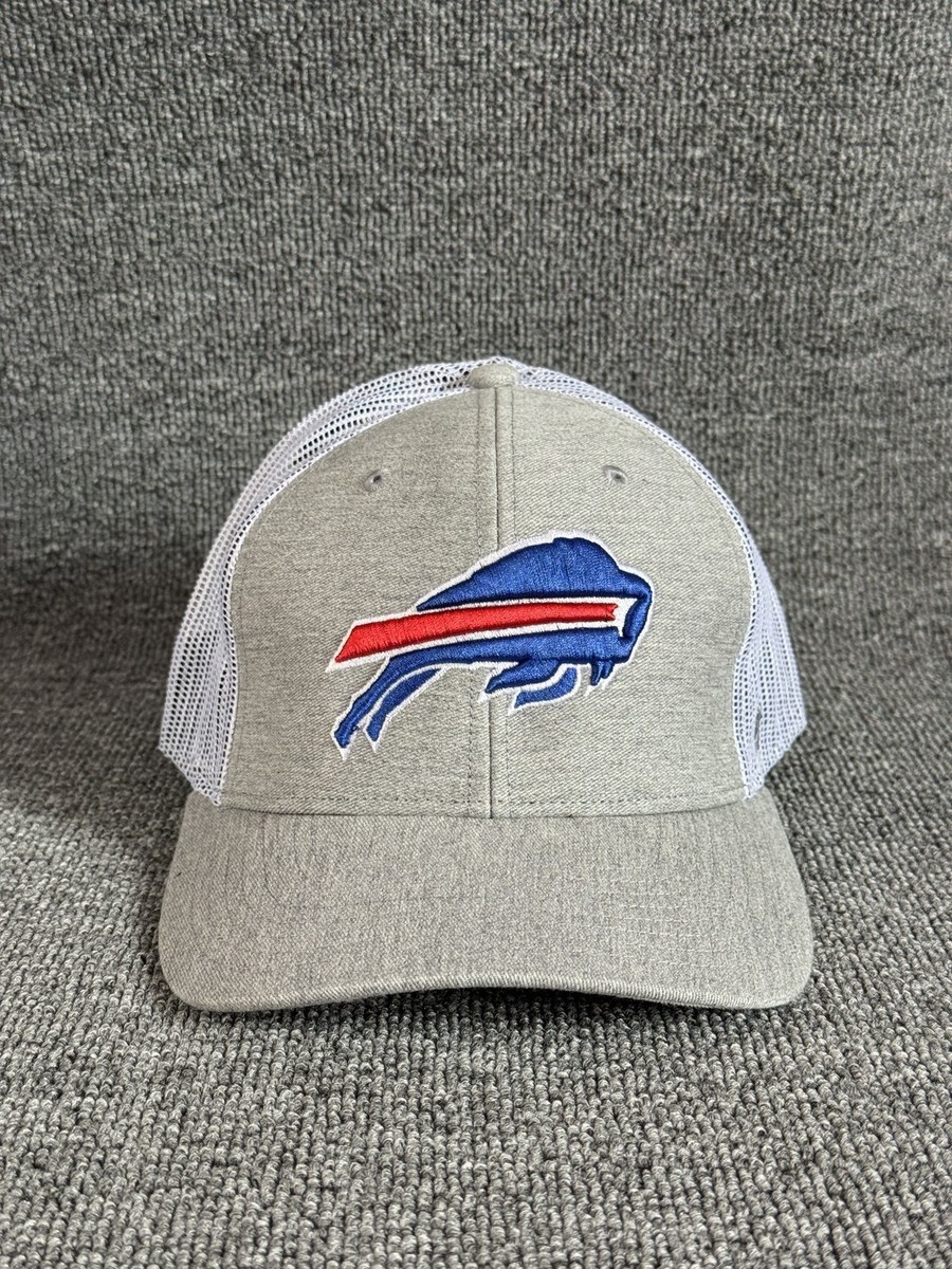 '47 Brand Buffalo Bills Trucker Snapback Gray White OSFA NFL Hat