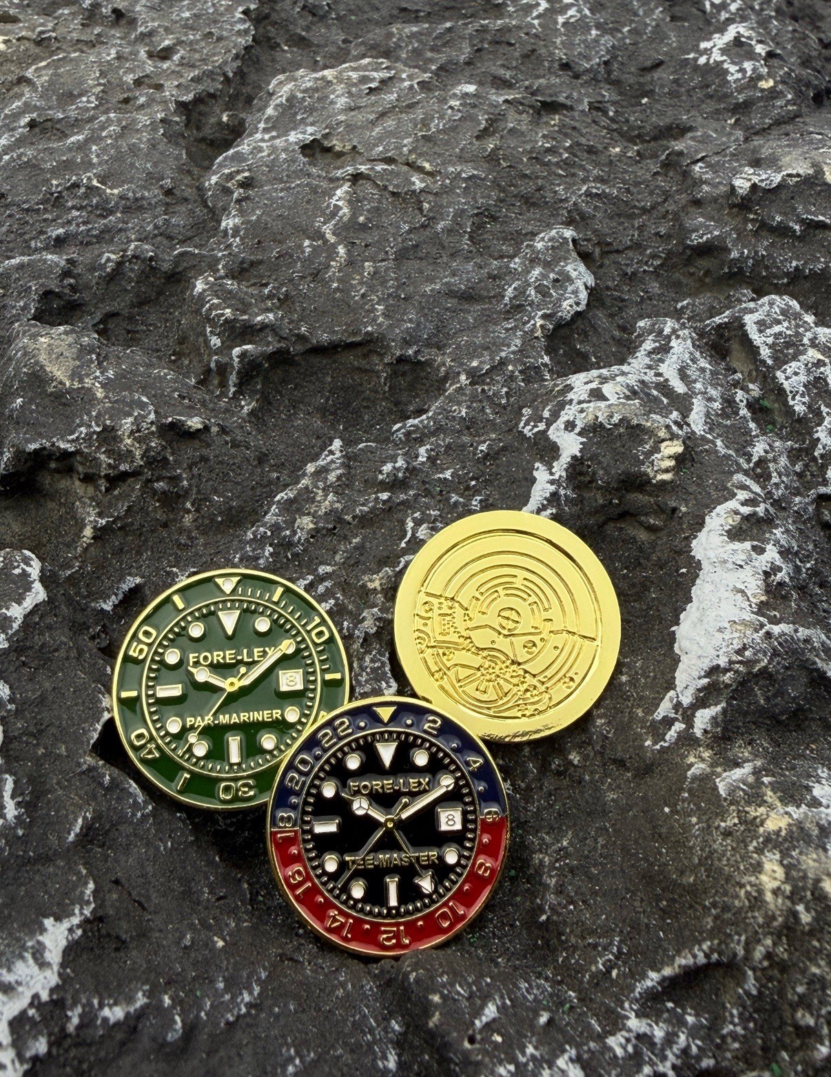 Premium Rolex-Inspired Golf Ball Marker