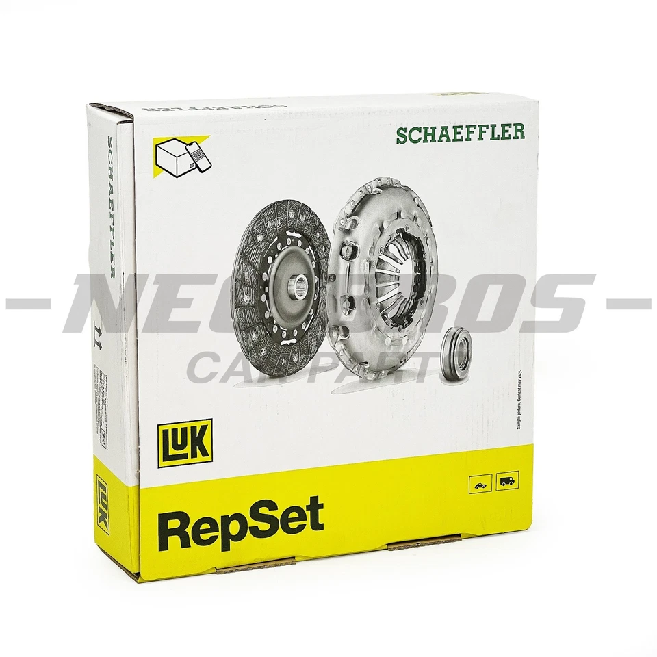 Genuine LUK 3pc Clutch Kit for Peugeot 1007 108 2008 206 207 208 301 620326800 - Image 3 of 3