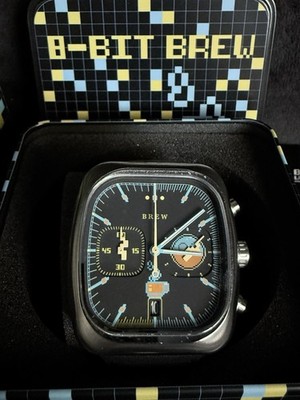 Brew Watch Co.  Brew 8-bit Watch / Rare Discontinued