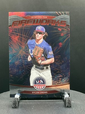 2026 Panini Stars & Stripes Prizm FIREWORKS   #18 DYLAN CREWS