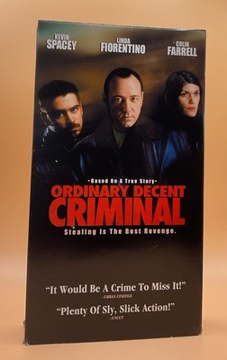 Ordinary Decent Criminal VHS 2003 Kevin Spacey **Buy 2 Get 1 Free**