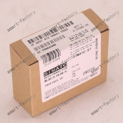 SIEMENS NEW 1PC PROFIBUS bus connector DP connector 6ES7 972-0BB41-0XA0
