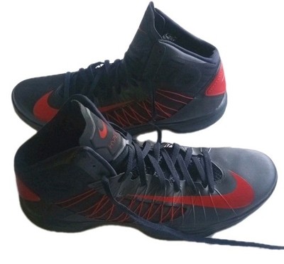 Nike Hyperdunk 2012 Obsidian University Red Size 18  524934-400