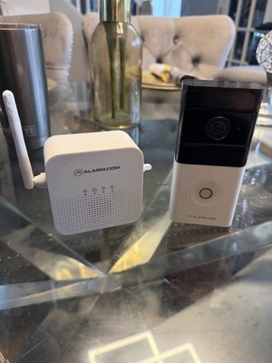 Alarm.com VDB-780B Wireless Video Doorbell 1080p with ADC-W115C Smart Chime