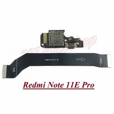 OEM DC Charging Port Mic Sim Board Motherboard Cable Flex For Redmi Note 11E Pro