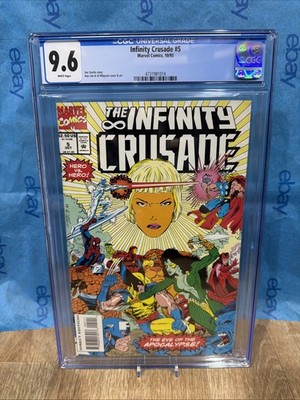 Infinity Crusade #5 Cgc 9.6 Graded White Pages Marvel Comics October 1993)