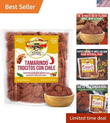 Authentic 16 oz Mexican Tamarind Candy with Chili - Sweet & Spicy Delight