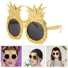 Funny Pineapple Sunglasses Reusable Tropical Party Props Hawaiian Luau Accessory