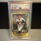 2025 Bowman Chrome Paul Skenes #30 Yellow Mojo Refractor /75 PSA 10 Pirates