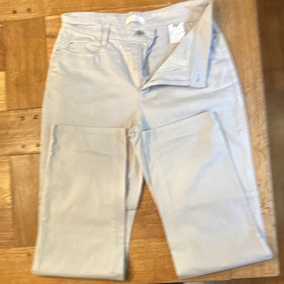 MAC Stella Damen Jeans Beige Five-Pocket 40/32 Baumwolle Elasthan Stretch