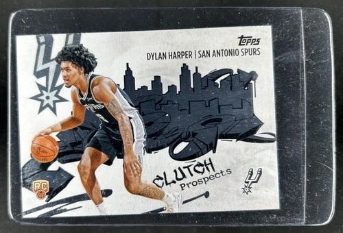 2025-26 Topps Dylan Harper Clutch City Prospects RC Rookie #CC-2 Spurs