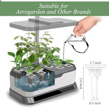 50 Piece Hydroponic Pods Kit: Grow Anything with 50 Grow Sponges - Compatible... 0.42 per gallon