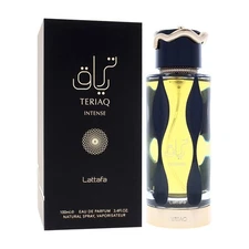 Lattafa Teriaq Intense Eau de Parfum 3.4 oz / 100ml Spray For Unisex