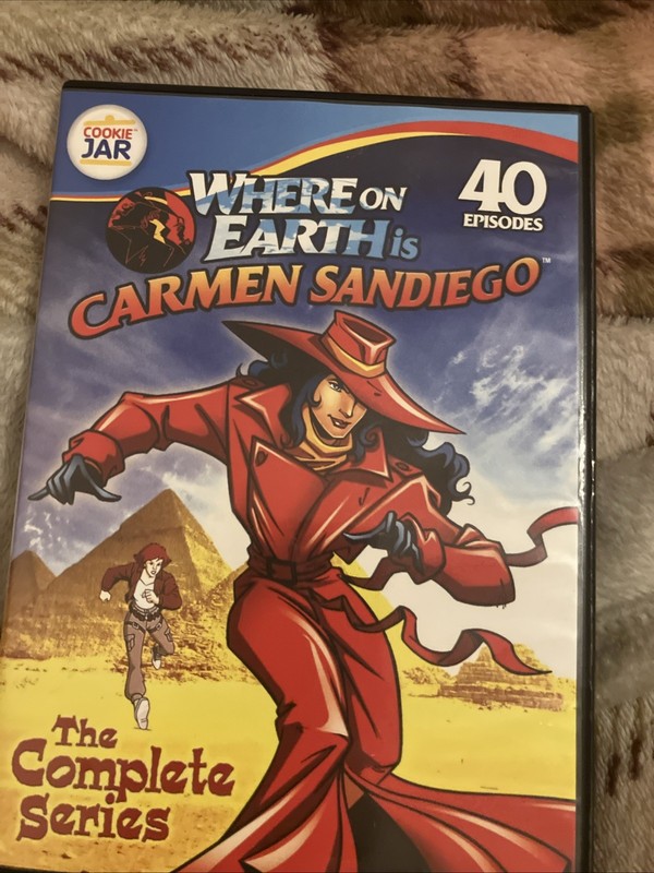 Where on Earth is Carmen Sandiego: The Complete Series (DVD, 2012, 4-Disc...
