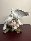 1996 Classic Porcelain Natures Promise Doves Homco - Great Condition