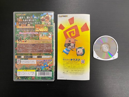 MonHun Nikki Poka Poka Ailu Mura PSP Complet JAP Sony Playstation Portable - Picture 3 of 3