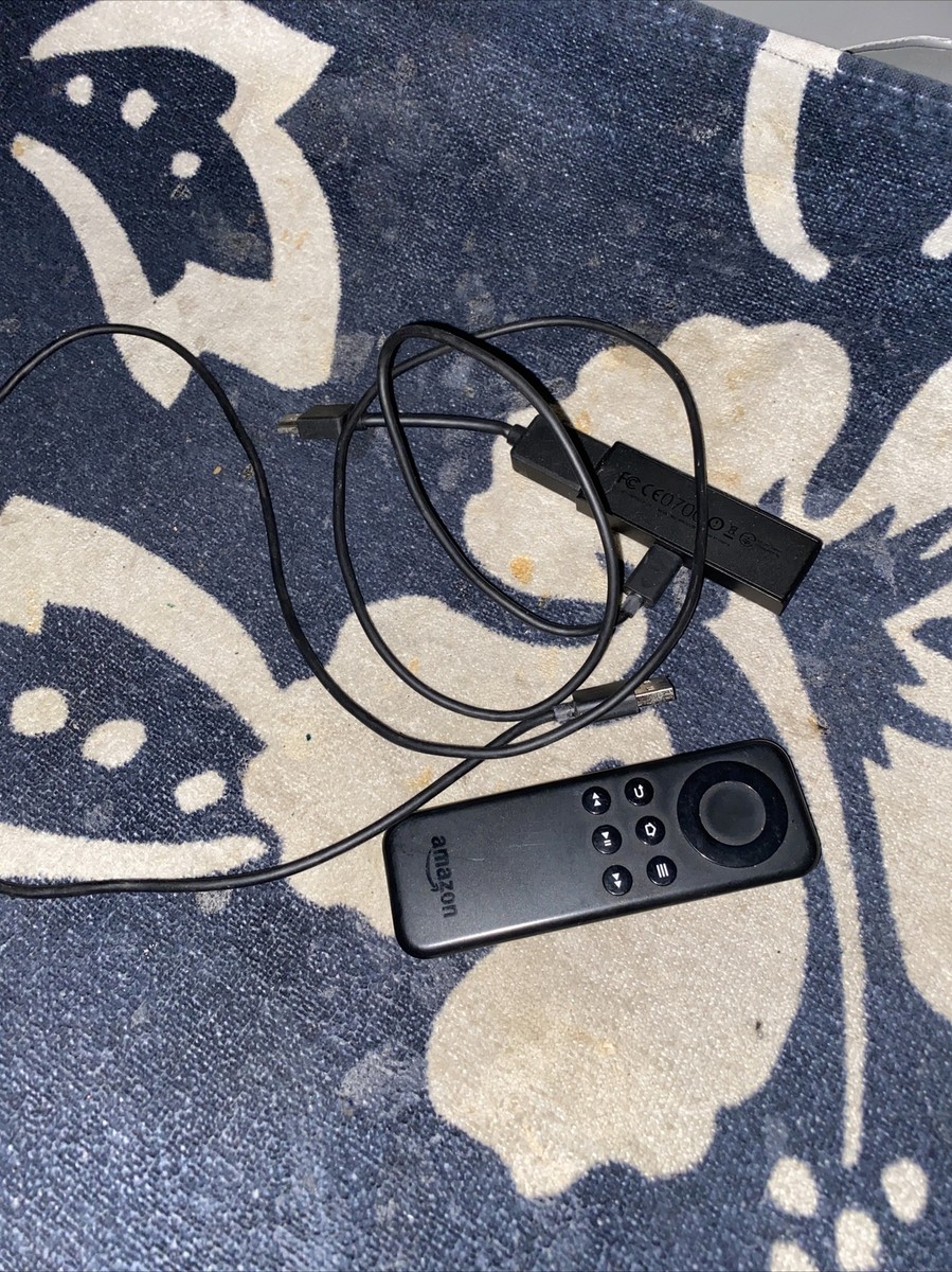Amazon Fire Stick 1st Generation W87CUN w/ Remote Cable Amazon Fire Stick 1st Generation W87CUN w/ Remote Cable