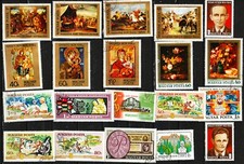 Hongrie 20 timbres neufs ZY3950 : sujets divers
