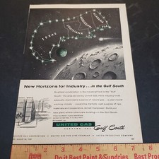 1959 United Gas Corporation Advertisement 1950s Vintage Print Ad New Horizons