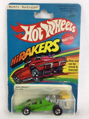 TURBO WEDGE HIRAKERS Hot Wheels 1134 MOC 1979 