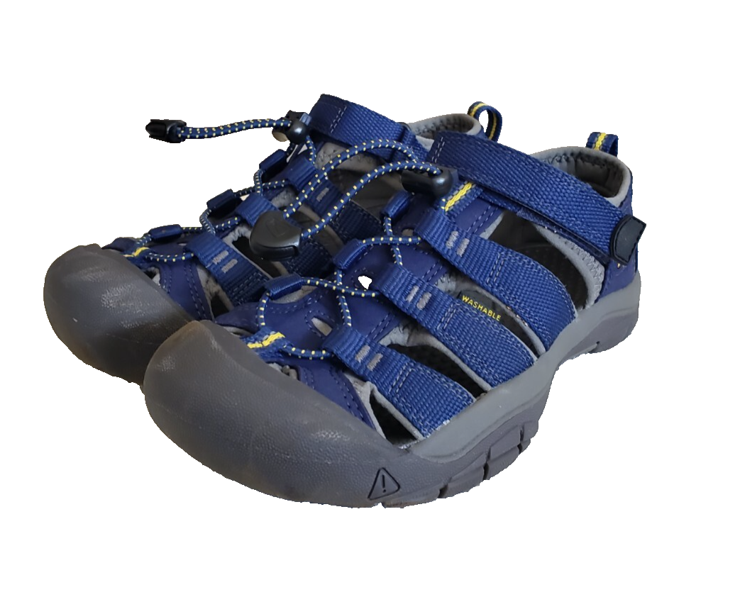 Sandali da bambino KEEN Newport H2 blu impermeabili scarpe ibride da trekking giovani taglia 2