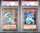 Rainbow + Cyber Dragon PSA 10 TN23-EN004 Quarter Century Secret Rare Sequential