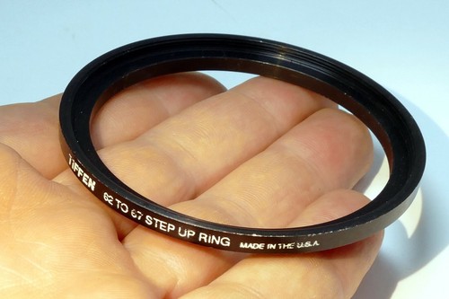 62mm to 67mm lens ring step Up threaded male to female thin profile wide angle - Picture 4 of 6