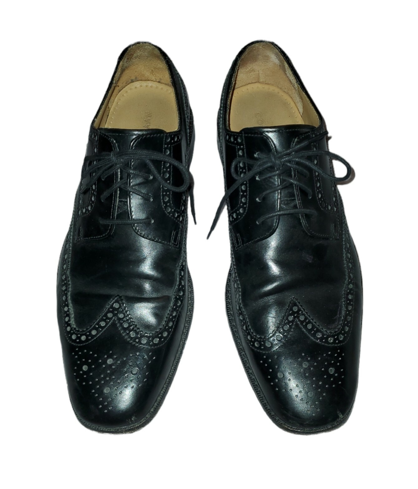 SAOLA Cole Haan C13389 Oxford Air Giraldo a coda di rondine da uomo taglia 10 5 Brogue