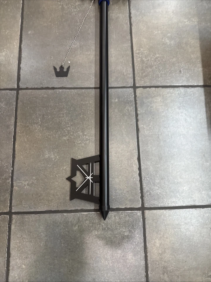 Kingdom Heart Keyblade Oblivion METAL 36" lado completo 1:1 Foto 2 de 4
